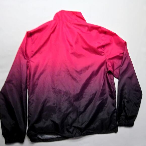 T-Mobile Logo Jacket Pink Black Gradient Windbreaker S - Picture 8 of 13